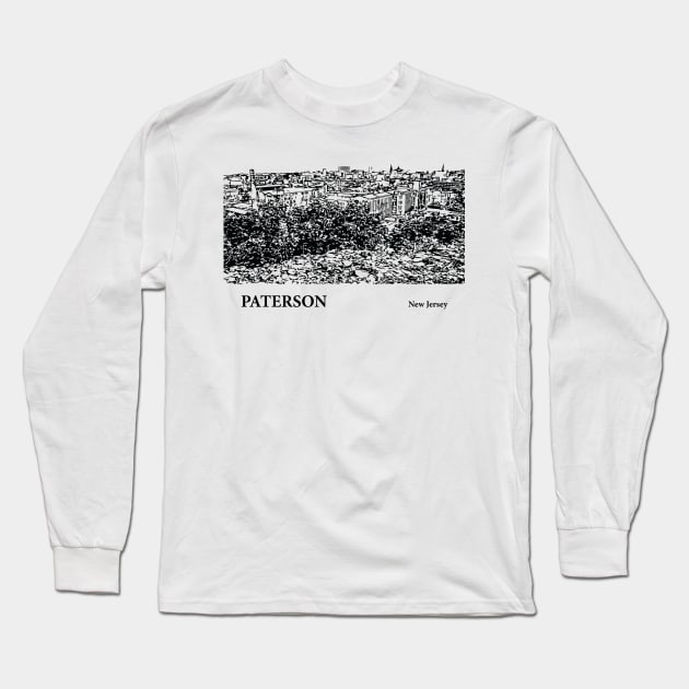 Paterson - New Jersey Long Sleeve T-Shirt by Lakeric